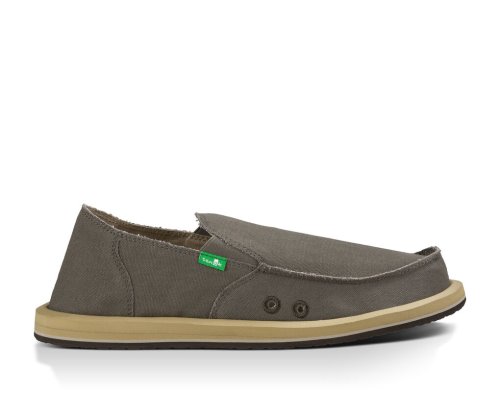 Chaussures Sanuk Vagabond Homme - Grise Foncé XHBDIM216